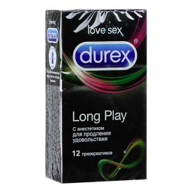 Презервативы для продления удовольствия Durex Long Play - 12 шт.